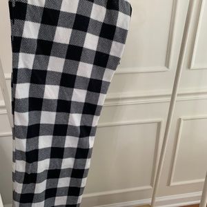 Fleece pajama bottoms